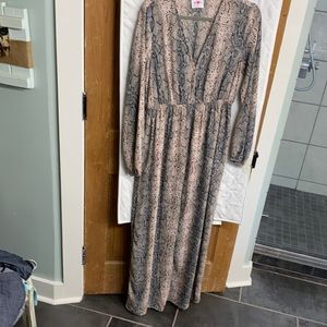 Buddy Love snakeskin Maxi